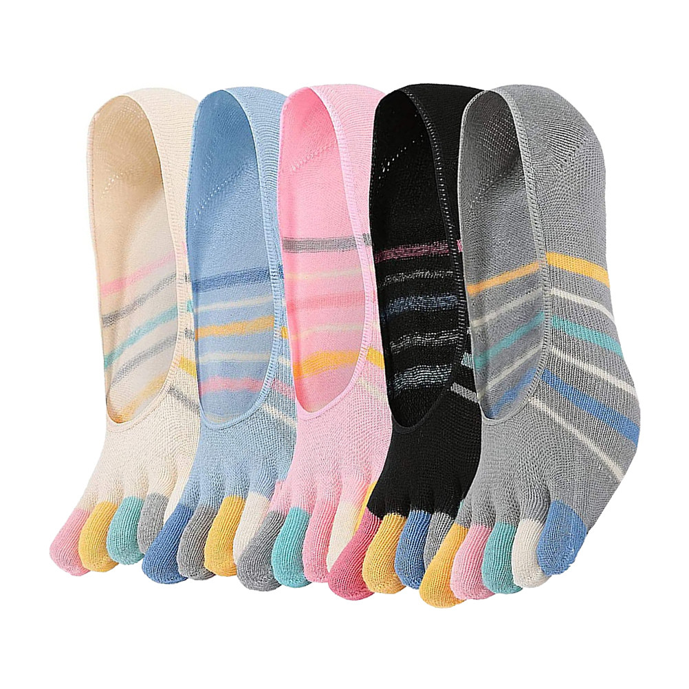 5 paar yoga vijfvingersokken v - Invisibility Sock Loafer recensie en prijs