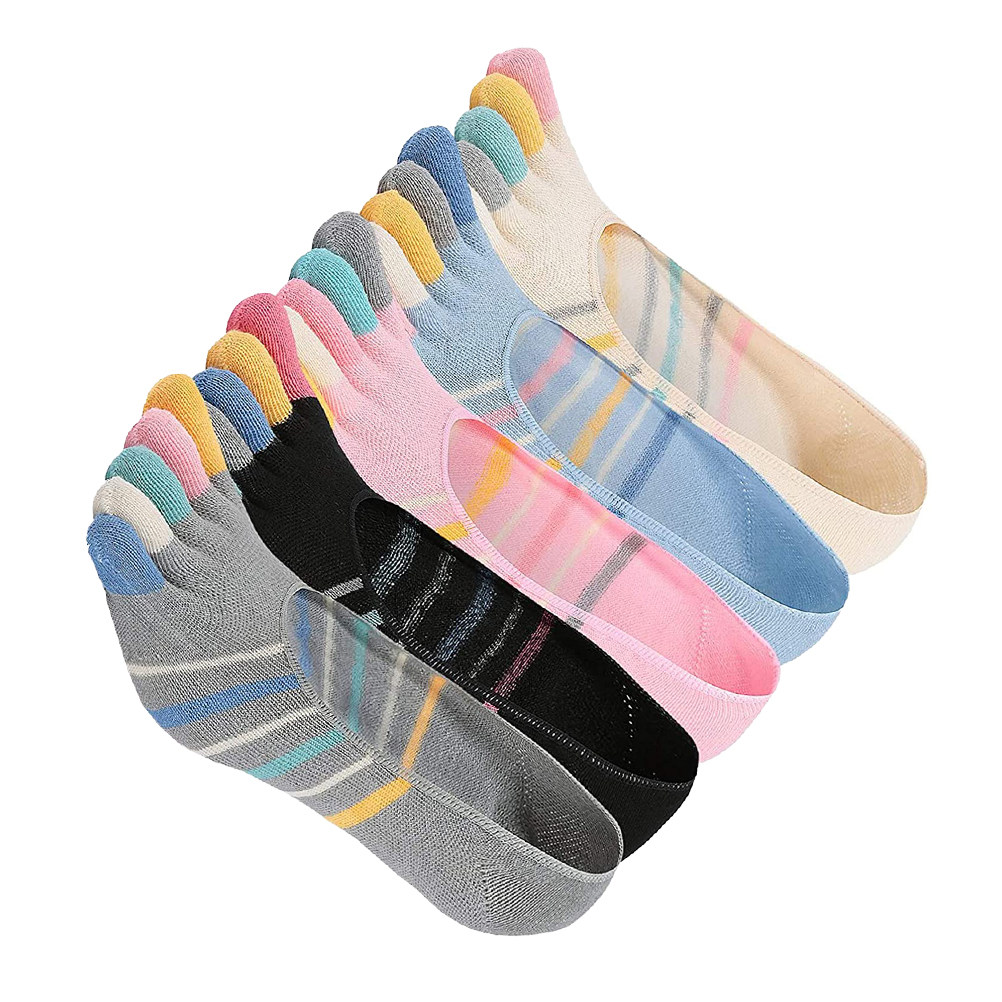 5 paar yoga vijfvingersokken v - Invisibility Sock Loafer recensie en prijs