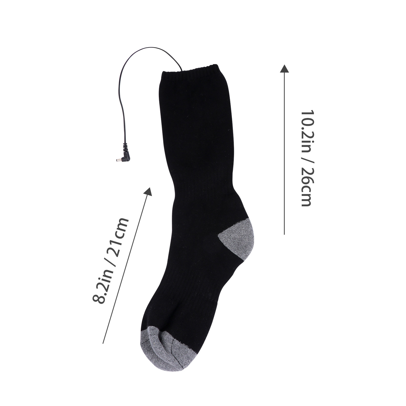 1 set verwarmde sokken, gemaak - Thermal Sock Winter recensie en prijs