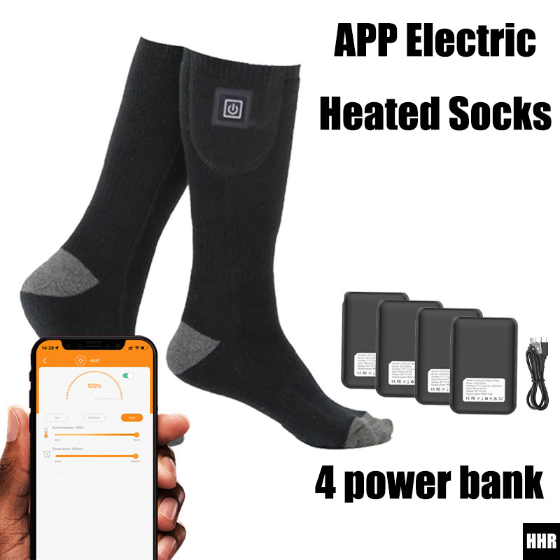 Slimme App-gestuurde Verwarmde - Thermal Sock Winter recensie en prijs