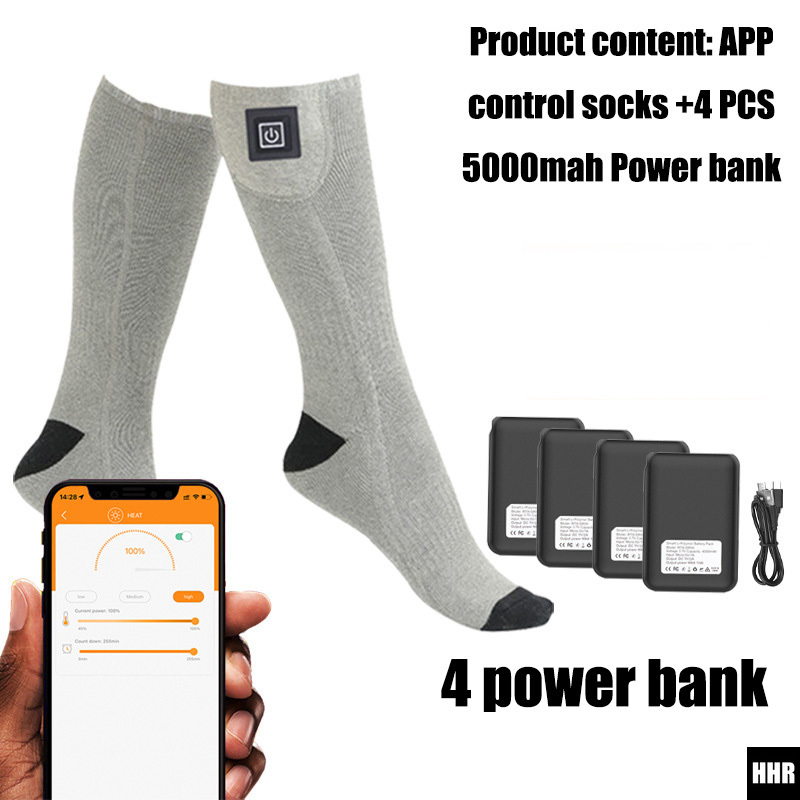 Slimme App-gestuurde Verwarmde - Thermal Sock Winter recensie en prijs
