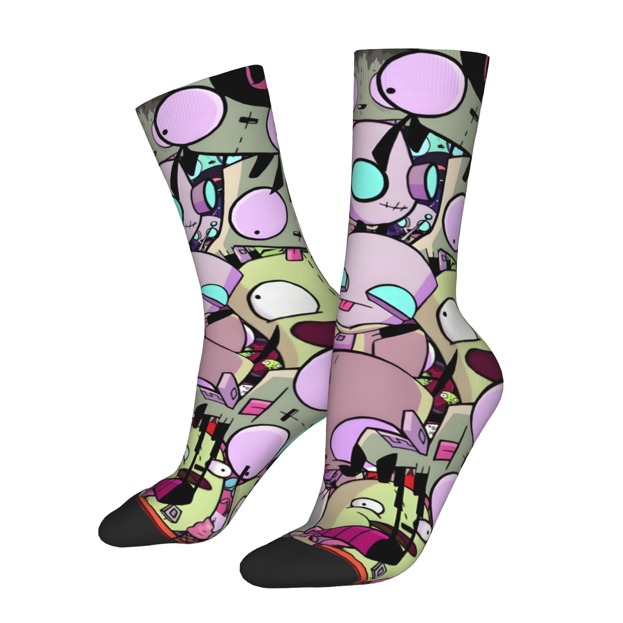 Custom I-Invader Z-Zim Cartoon - Dress Sock Men recensie en prijs