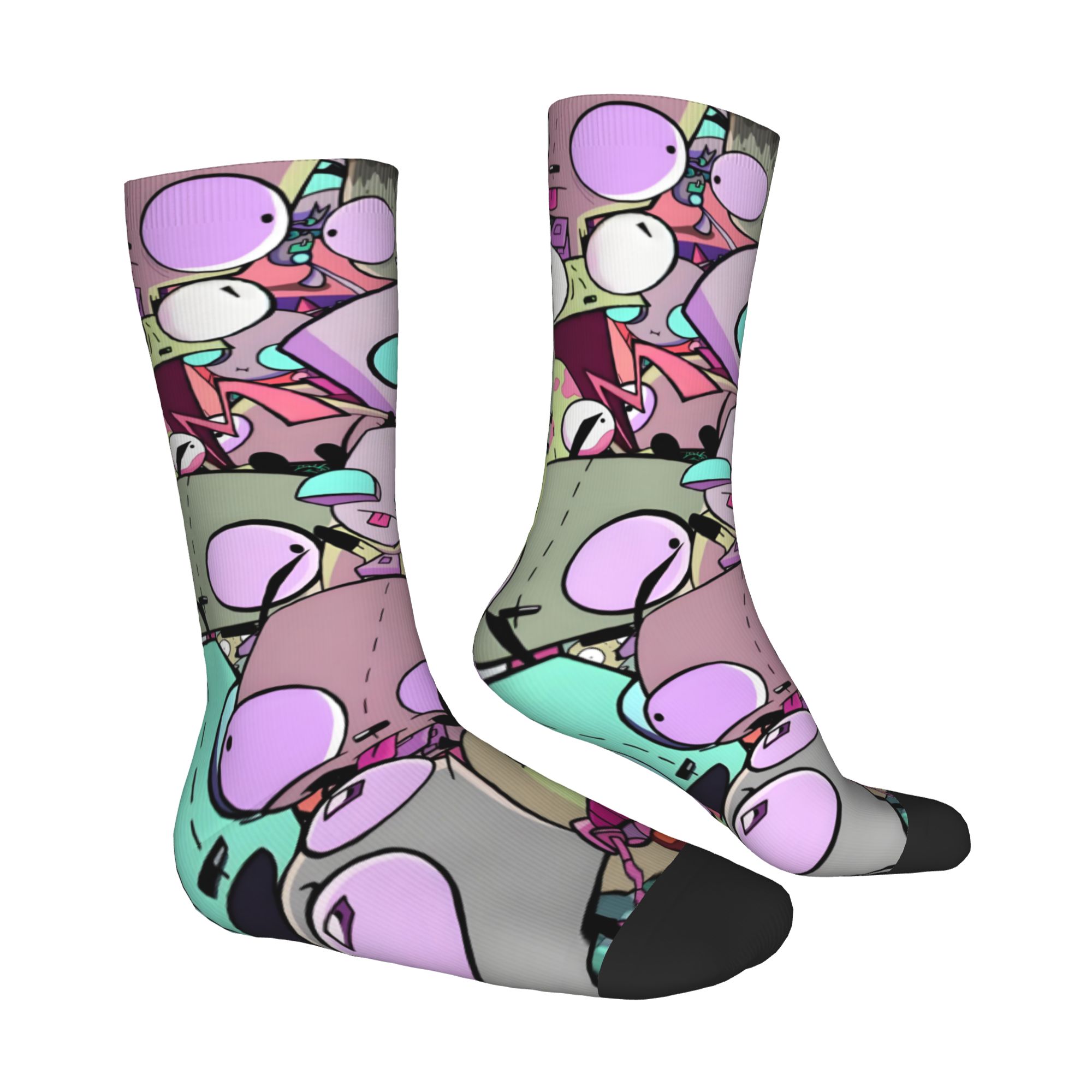 Custom I-Invader Z-Zim Cartoon - Dress Sock Men recensie en prijs