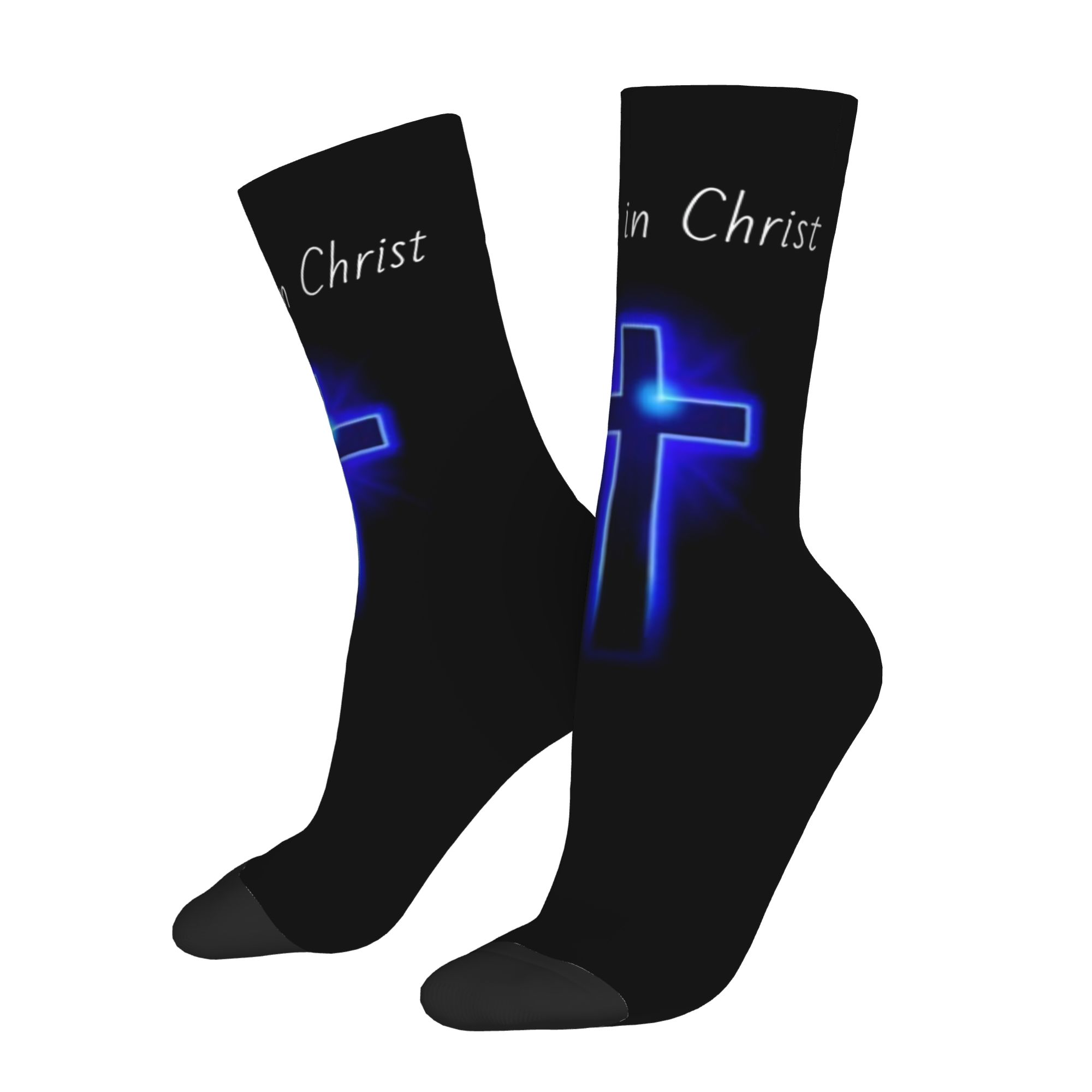 Custom Believe Jesus Christ He - Dress Sock Men recensie en prijs
